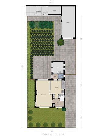 Floorplan - Groot Kraaivenstraat 21, 5051 EN Goirle