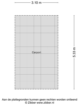 Floorplan - Abcoudestraat 28, 5036 CM Tilburg
