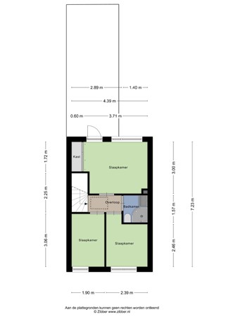Floorplan - Van Goorstraat 16, 5014 MG Tilburg