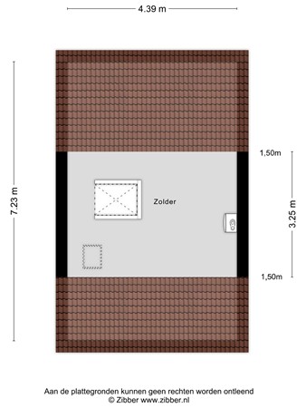Floorplan - Van Goorstraat 16, 5014 MG Tilburg