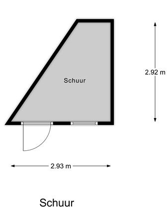 Floorplan - Gildebroedersstraat 47, 5017 BA Tilburg