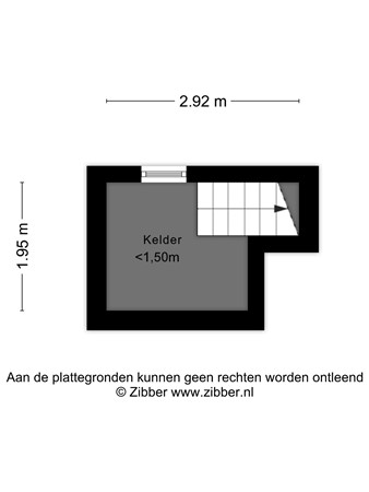Floorplan - Burgemeester Rensstraat 41, 5051 CM Goirle