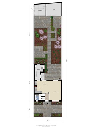 Floorplan - Burgemeester Rensstraat 41, 5051 CM Goirle