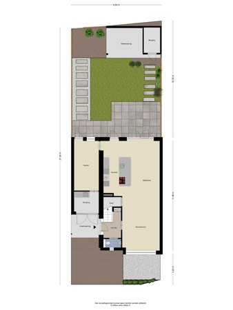 Floorplan - François Brandthof 13, 5026 DE Tilburg