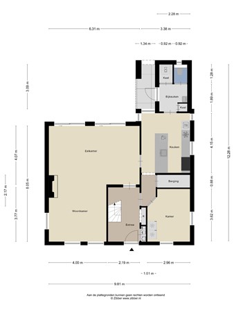 Floorplan - De Aanstee 1, 5087 LK Diessen