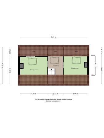Floorplan - De Aanstee 1, 5087 LK Diessen