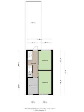 Floorplan - Paus Adriaanstraat 49, 5014 LN Tilburg