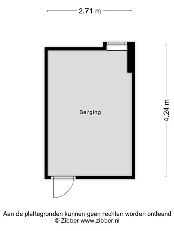 Floorplan - Waterhoefstraat 5c, 5041 HA Tilburg