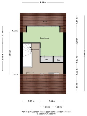 Floorplan - Afrikaanderstraat 40, 5025 HR Tilburg