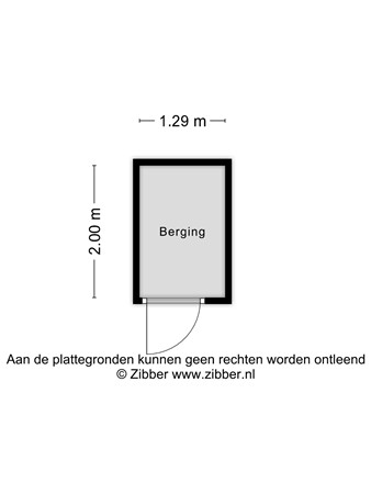Floorplan - Galjoenstraat 28-12, 5017 CN Tilburg