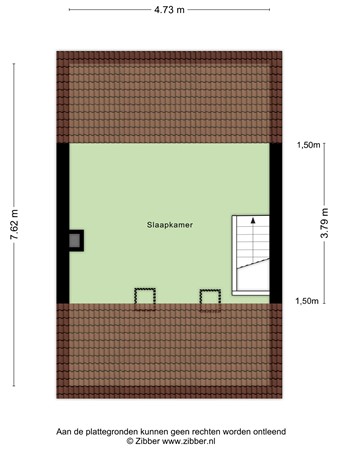 Floorplan - Pagestraat 30, 5021 DC Tilburg