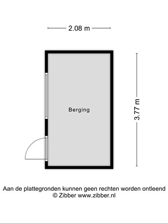 Floorplan - Pagestraat 30, 5021 DC Tilburg