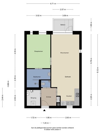 Floorplan - Hoogschoor 7, 5052 DA Goirle