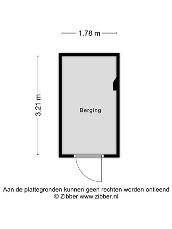 Floorplan - Hoogschoor 7, 5052 DA Goirle