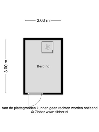 Floorplan - Lombardijenlaan 51, 5045 WK Tilburg