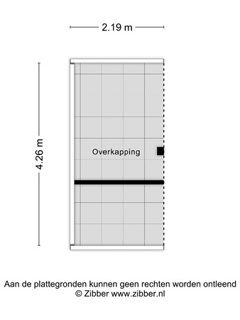Floorplan - Valkenierstraat 48, 5021 DH Tilburg