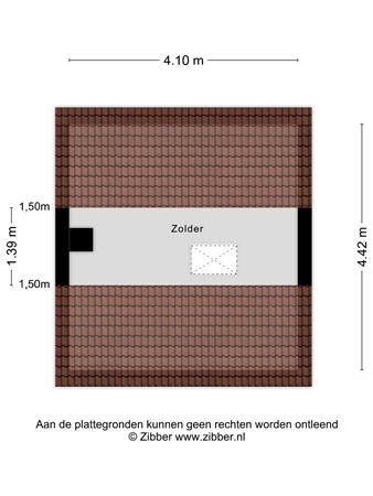 Floorplan - Hoogvensestraat 88, 5017 CG Tilburg