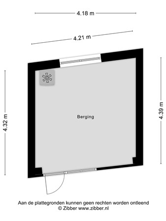 Floorplan - Hoogvensestraat 88, 5017 CG Tilburg
