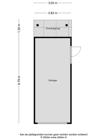 Floorplan - Gluckstraat 14, 5011 VG Tilburg