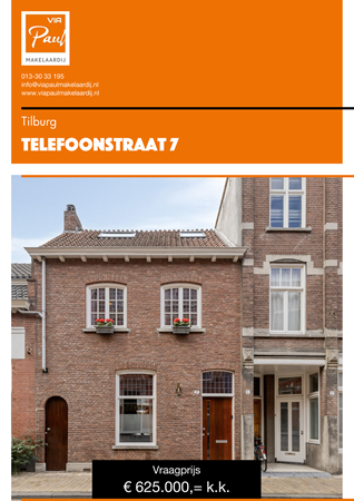 Brochure preview - brochure Telefoonstraat 7 Tilburg