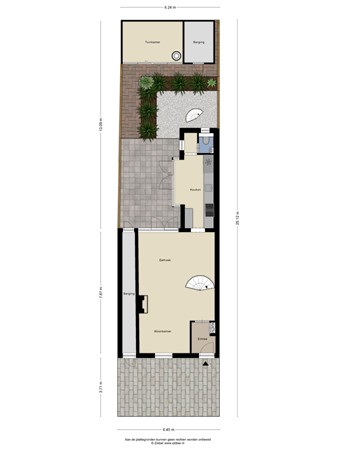 Floorplan - Telefoonstraat 7, 5038 DL Tilburg