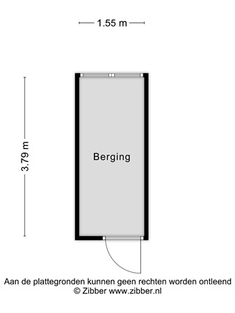 Floorplan - Prunusstraat 35, 5038 MG Tilburg
