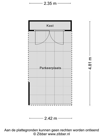 Floorplan - Beneluxlaan 72-14, 5042 WS Tilburg