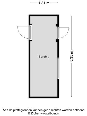 Floorplan - Holtenstraat 41, 5045 CE Tilburg