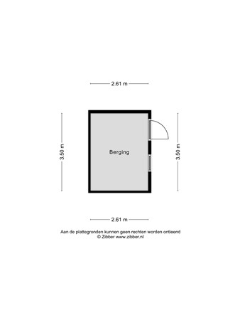 Floorplan - Groenstraat 156, 5021 LM Tilburg
