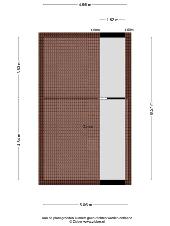 Floorplan - Elzenstraat 29a, 5038 HC Tilburg