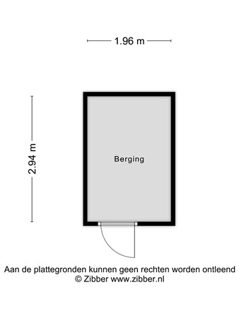 Floorplan - Beijerlandstraat 31, 5018 DB Tilburg