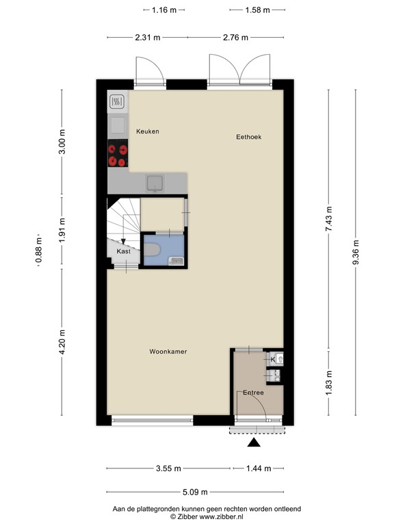 mediumsize floorplan