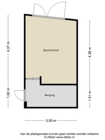Floorplan - Leekstraat 7, 5045 XA Tilburg