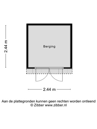 Floorplan - Bosscheweg 33, 5015 AA Tilburg