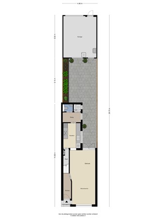 Floorplan - Hart van Brabantlaan 149, 5038 LB Tilburg