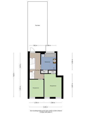 Floorplan - Nieuwstraat 86, 5021 WV Tilburg