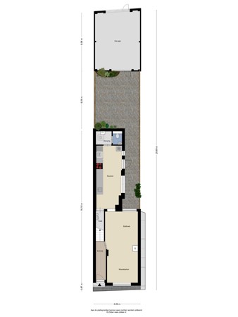 Floorplan - Nieuwstraat 86, 5021 WV Tilburg