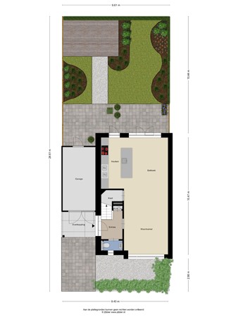 Floorplan - Fanny Blankers-Koenhof 2, 5026 CC Tilburg