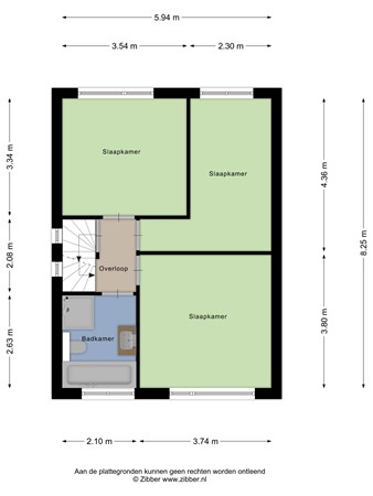 Floorplan - Guido Gezellelaan 32, 5056 TL Berkel-Enschot