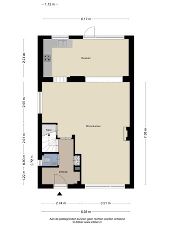 Floorplan - Vincent van Goghlaan 20, 5056 CT Berkel-Enschot