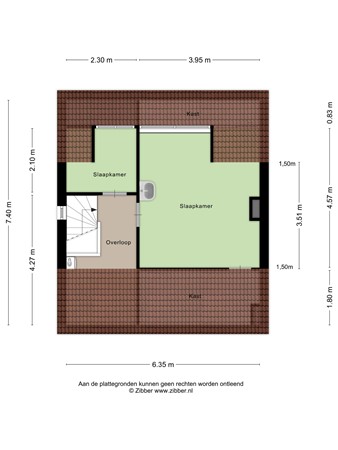 Floorplan - Vincent van Goghlaan 20, 5056 CT Berkel-Enschot