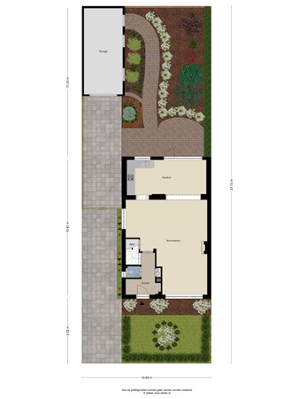 Floorplan - Vincent van Goghlaan 20, 5056 CT Berkel-Enschot