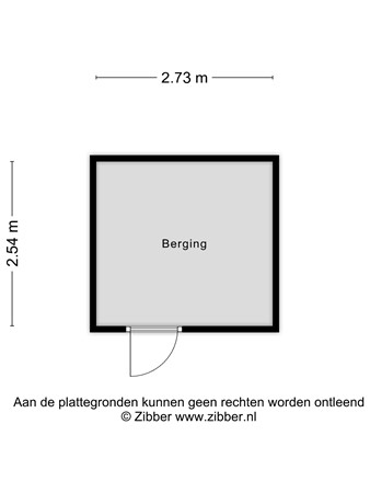 Floorplan - Griegstraat 573, 5011 HN Tilburg