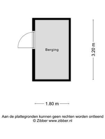 Floorplan - Gildebroedersstraat 35, 5017 BA Tilburg