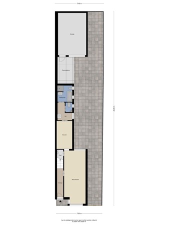 Floorplan - Nautilusstraat 72, 5015 AP Tilburg