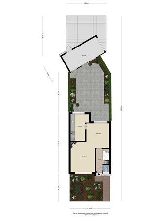 Floorplan - Spoorbaan 68, 5051 EW Goirle
