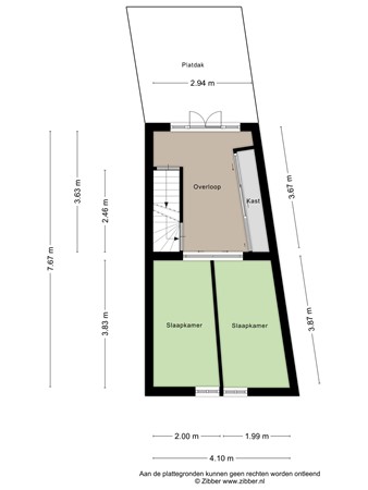 Floorplan - Leo Xiii-Straat 86, 5046 KK Tilburg