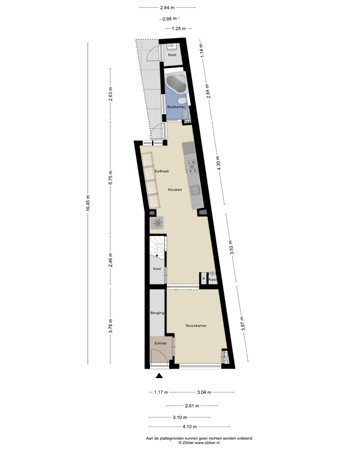Floorplan - Leo Xiii-Straat 86, 5046 KK Tilburg