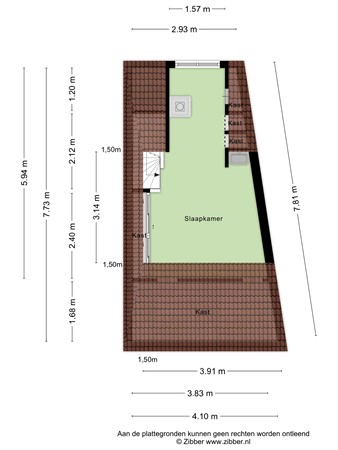Floorplan - Leo Xiii-Straat 86, 5046 KK Tilburg