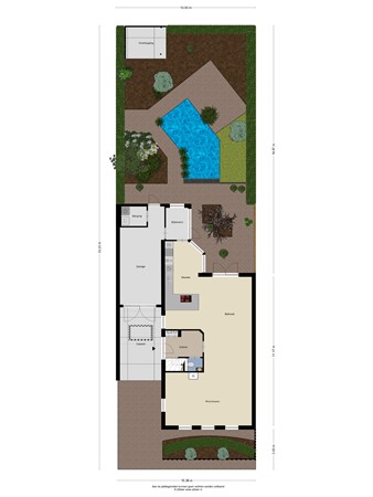 Floorplan - Kijkduinlaan 3, 5045 PE Tilburg